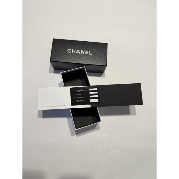 Chanel Spellout Logo Black Sunglasses Box Glasses Storage Box - Picture 4 of 7